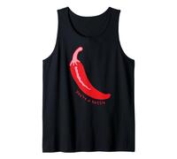 Funny Red pepper chili Food spicy hot you are a hottie Canotta