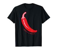 Funny Red pepper chili Food spicy hot you are a hottie Maglietta