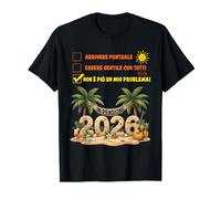 Funny Retirement 2026 Italiano Non è più Il Mio Problema Maglietta