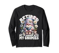Funny Retirement Plan For Librarian And Retired Teacher Maglia a Manica