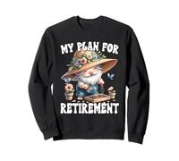 Funny Retirement Plan Garden Gnome For Retired Mom And Dad Felpa