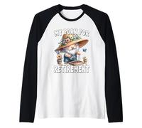 Funny Retirement Plan Garden Gnome For Retired Mom And Dad Maglia con Maniche Raglan