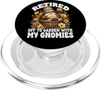 Funny Retirement Saying For Retired Dog Dad And Frenchie Mom PopSockets PopGrip per MagSafe