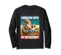Funny Retirement Saying For Retired Dog Mom And Pug Grandpa Maglia a Manica