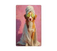 Funny Retriever Dog Cetriever Slices On Eyes Single Toggle Blank Wall Plate Light Switch Cover Decorativo 1 Gang per Cucina Camera Bagno Dimensioni 11,4 x 7 cm