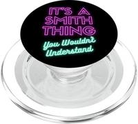 Funny Retro 80s/90s Smith Surname Quote Family Group Photo PopSockets PopGrip per MagSafe