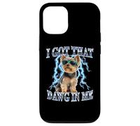 Funny Retro Got That Dawg In Me Yorkshire Terrier Dog Lover Custodia per iPhone 12/12 Pro
