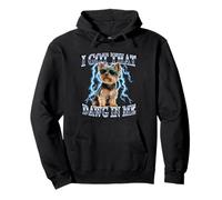 Funny Retro Got That Dawg in Me Yorkshire Terrier Dog Lover Felpa con Cappuccio
