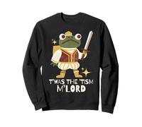 Funny Retro Medieval Knight Frog T'was The 'Tism M'Lord Felpa
