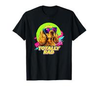 Funny Retro Vintage 80s 90s Totally Rad Cocker Spaniel Lover Maglietta