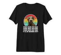 Funny Retro Vintage Every Snack You Make Wolfhound Lover Maglietta Premium