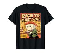 Funny Rice To Meet You - Tubo in Gomma per Sashimi Maglietta