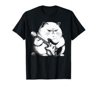 Funny Rock and Roll Cat Band, Rock Music Uomini Donne Bambini Maglietta