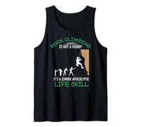 Funny Rock Climbing Is Not A Hobby - Funny Quote Canotta