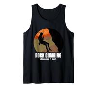 Funny Rock Climbing Mountaineering Rock Climber Gift Canotta