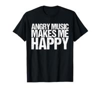 Funny Rockn Roll Saying Tshirt for a Hard Rock Music Fan Maglietta