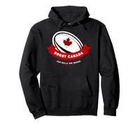 Funny Rugby Canada Fans - Le nostre Palle Sono più Grandi Felpa con Cappuccio