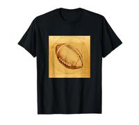 Funny Rugby - Maglia da calcio Vitruvian Sketch Uomo Ragazzi Ragazze Maglietta