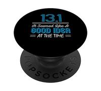 Funny Running 13.1 Miles Half Marathon PopSockets PopGrip Adesivo