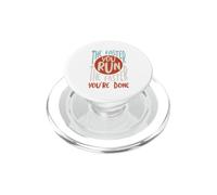 Funny Running Più veloce corri più velocemente hai finito PopSockets PopGrip per MagSafe