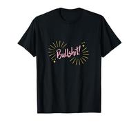 Funny Sarcastic Adult Joke Womens Cute Pink Bullshit Maglietta