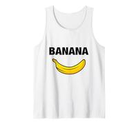 Funny Sarcastic Cool Yellow Illustration Banana Graphic Canotta