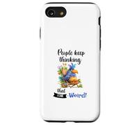 Funny Sarcastic Parrot Witty Quote Graphic Tee Introvert Custodia per iPhone SE (2020) / 7/8