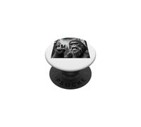 Funny Sasquatch Bigfoot Rock On Selfie With UFO Alien PopSockets PopGrip Adesivo