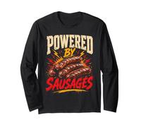Funny Sausages Saying Humor Joke Gag Maglia a Manica