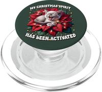 Funny Saying For Cat Owner Kitten Lover Christmas Season PopSockets PopGrip per MagSafe