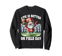 Funny Saying For Football Team Life Is Better On Field Day Felpa