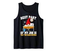 Funny Saying for Men 9 To 5 Job Home Office Humor GNOME Dad Canotta
