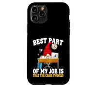 Funny Saying For Men 9 To 5 Job Home Office Humor Gnome Dad Custodia per iPhone 11 Pro