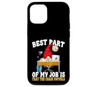 Funny Saying For Men 9 To 5 Job Home Office Humor Gnome Dad Custodia per iPhone 12/12 Pro