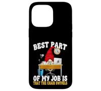 Funny Saying For Men 9 To 5 Job Home Office Humor Gnome Dad Custodia per iPhone 14 Pro Max