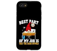 Funny Saying For Men 9 To 5 Job Home Office Humor Gnome Dad Custodia per iPhone SE (2020) / 7/8