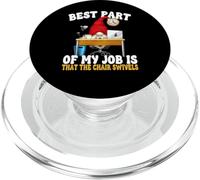 Funny Saying For Men 9 To 5 Job Home Office Humor Gnome Dad PopSockets PopGrip per MagSafe