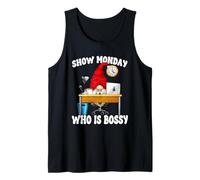 Funny Saying for Men Bossy GNOME Graphic Fun Office Humor Canotta