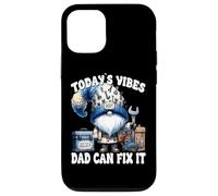 Funny Saying For Men Daddy Gnome Handyman Dad Can Fix It Custodia per iPhone 12/12 Pro