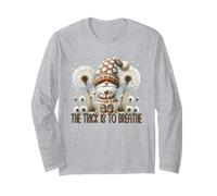 Funny Saying for Women Men And Kids Sweet Dandelion GNOME Maglia a Manica