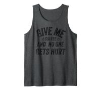 Funny Saying Give Me Coffee And No One Gets Hurt Canotta