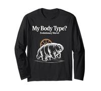 Funny Saying My Body Type Evolutivo Marvel Joke Donne Uomini Maglia a Manica
