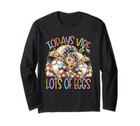 Funny Sayings for Women And Kids Cute Spring Easter GNOME Maglia a Manica