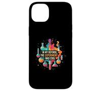 Funny Science Experiment Was Cool Scientist Lab Custodia per iPhone 14 Plus