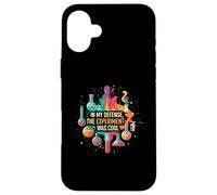 Funny Science Experiment Was Cool Scientist Lab Custodia per iPhone 16 Plus