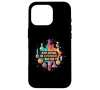 Funny Science Experiment Was Cool Scientist Lab Custodia per iPhone 16 Pro