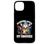Funny Scout Gnome Hanging At The Campfire With My Gnomies Custodia per iPhone 15 Plus