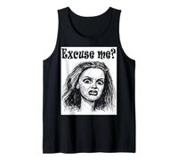 Funny Scusa Me? Reaction T-Shirt - Sassy Attitude Graphic Canotta