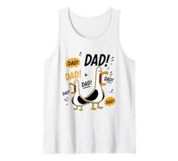 Funny Seagull Dad Father's Day Papa Seagulls Canotta