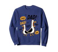 Funny Seagull Dad Father's Day Papa Seagulls Felpa